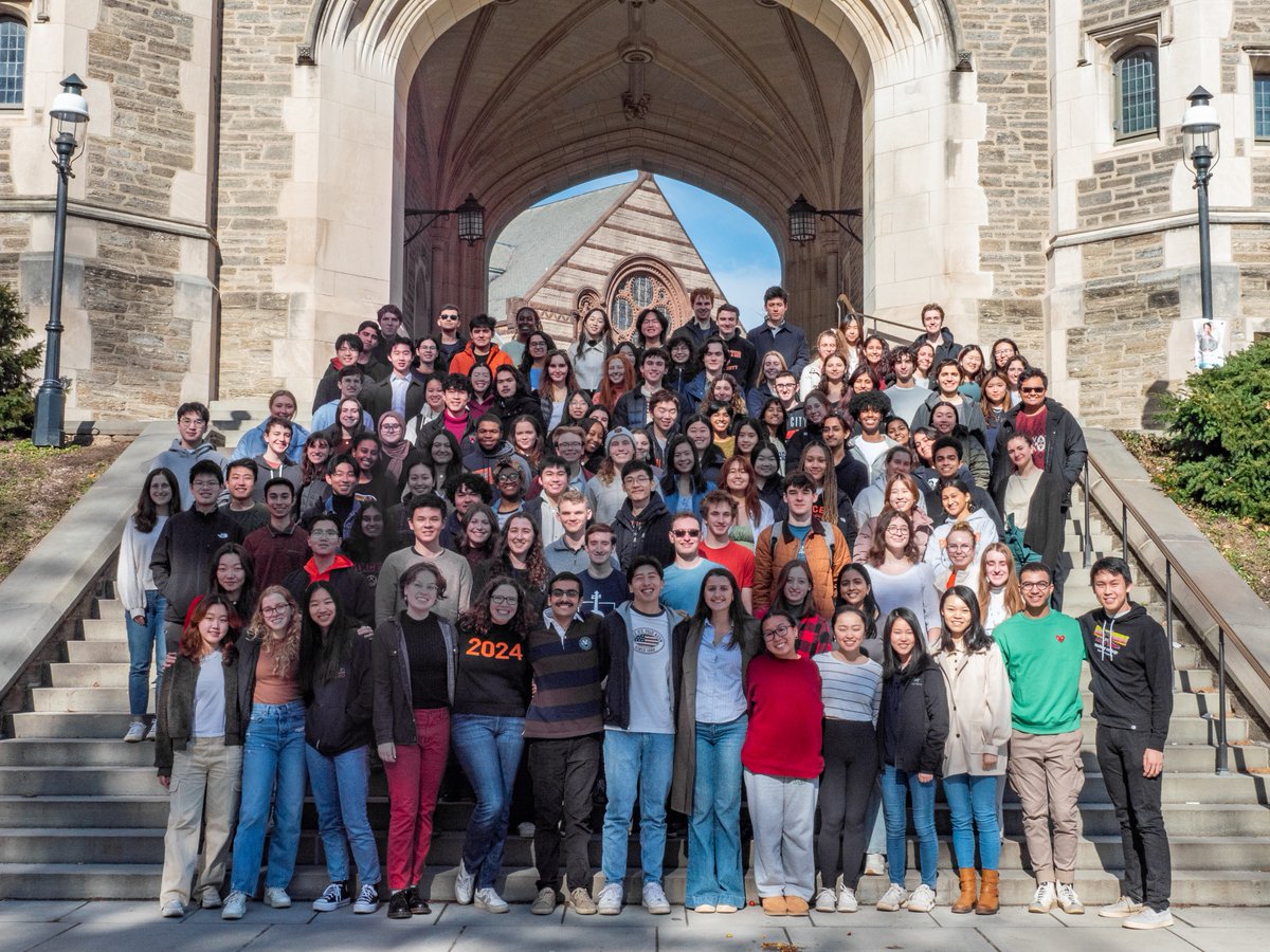 princetonian's tweet photo. This afternoon, members of the 147th Board of The Daily Princetonian gathered on the steps of Blair Arch for our annual staff photo!

Photo Credit: Candace Do / The Daily Princetonian https://t.co/HgxArzKGhW