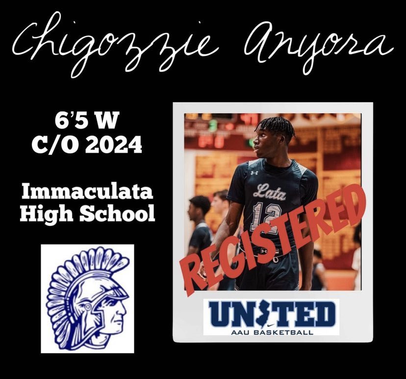 STATE TOURNAMENT ‼️ 

SJ Non Public A, Quarterfinals 
Immaculata vs TBD

📆Friday 2/24
⏰TBD
📍Immaculata HS

Good luck c/o 2024 Chigozie Anyora &amp; 
C/o 2023 Davis Adams 

<a href="/ChigozieAnyora/">Chigozie Anyora</a> <a href="/davissadams/">Davis Adams</a>