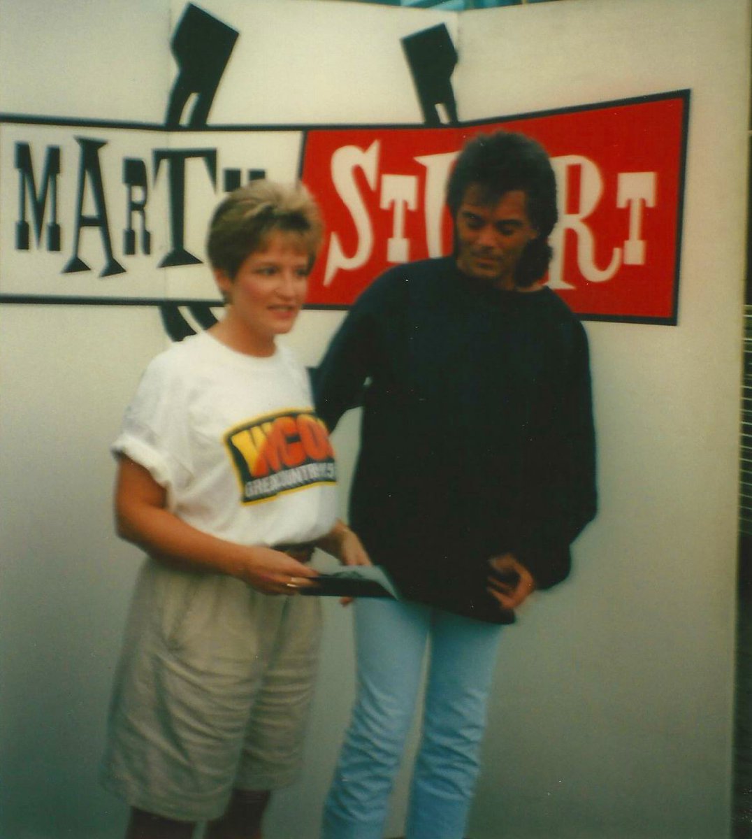 CassieJFox's tweet photo. #GoodOlDays #Radio #TBT 1994-95' Cassie J. Fox- #WCOSRadio Host with Marty Stuart & Martina McBride #MeetNGreet #Media #UpperStateFair #SCStateFair #BackStage #CountryMusic https://t.co/PNFP6I4xMA