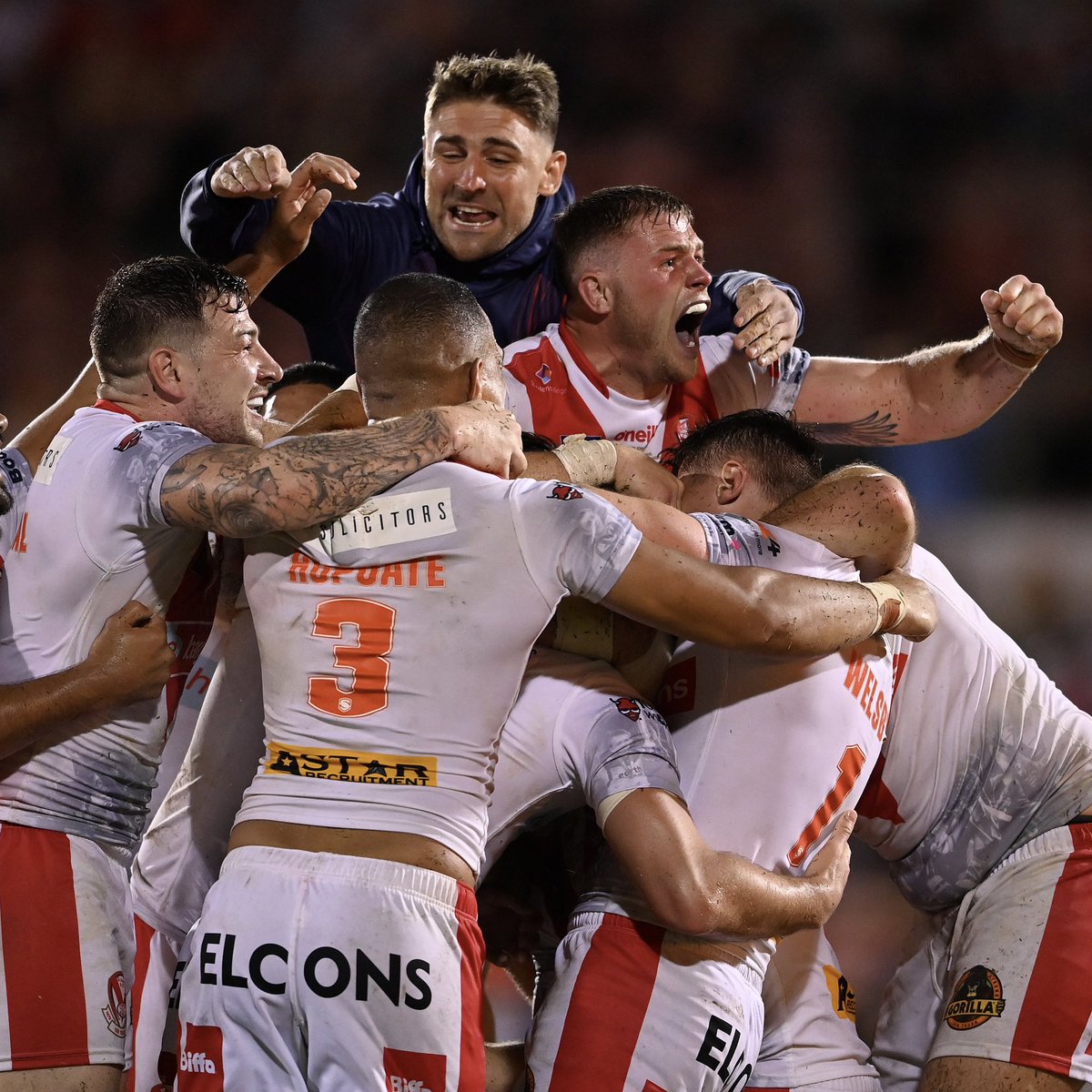 Saints1890's tweet photo. 𝗛𝗶𝘀𝘁𝗼𝗿𝘆 𝗪𝗮𝘀 𝗠𝗮𝗱𝗲! 🌏🏆

Be part of it with the Special Edition World Club Challenge Replica Shirt, as worn by the players in one of the most iconic moments in Saints' history ... ⤵️