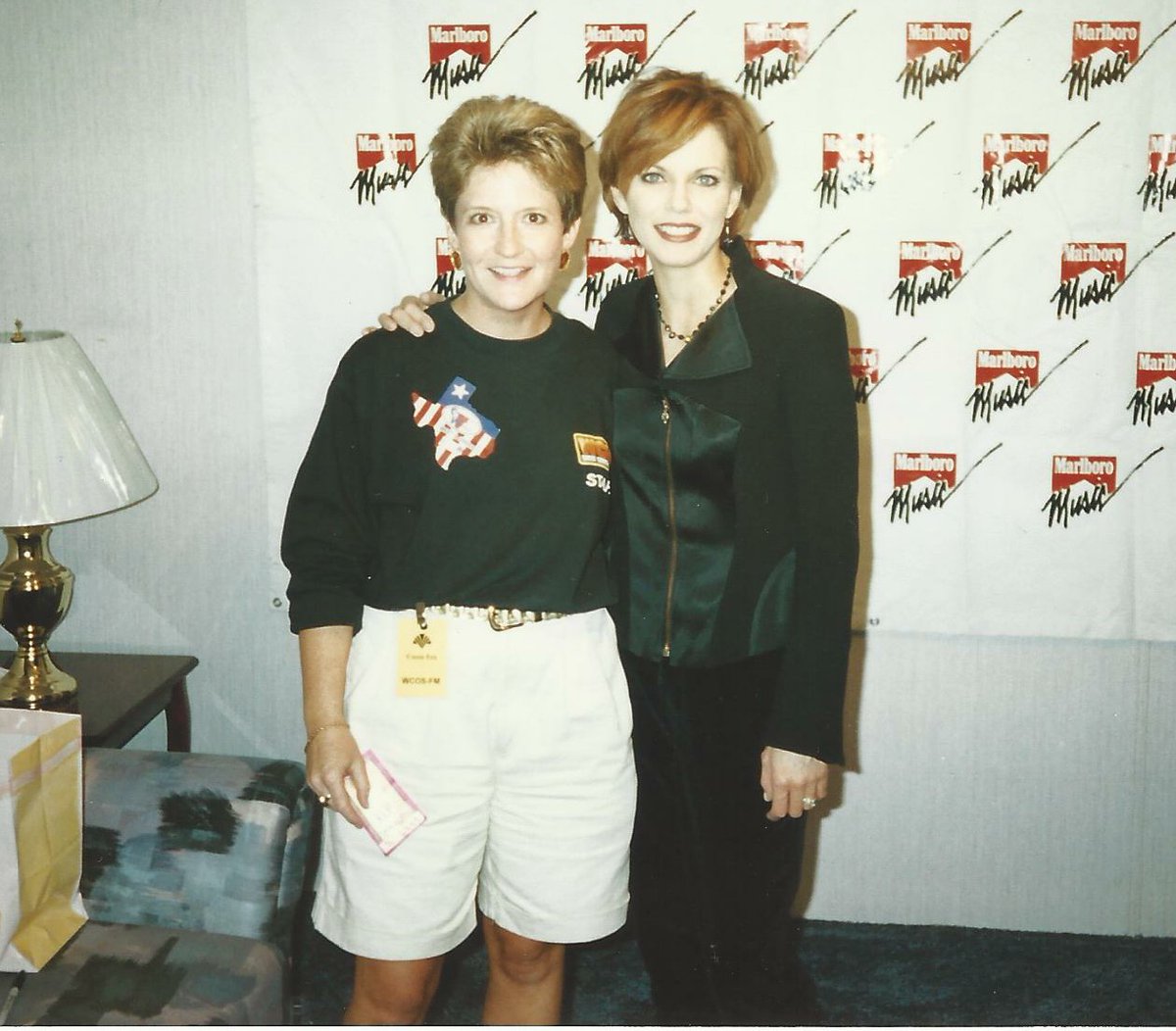 CassieJFox's tweet photo. #GoodOlDays #Radio #TBT 1994-95' Cassie J. Fox- #WCOSRadio Host with Marty Stuart & Martina McBride #MeetNGreet #Media #UpperStateFair #SCStateFair #BackStage #CountryMusic https://t.co/PNFP6I4xMA