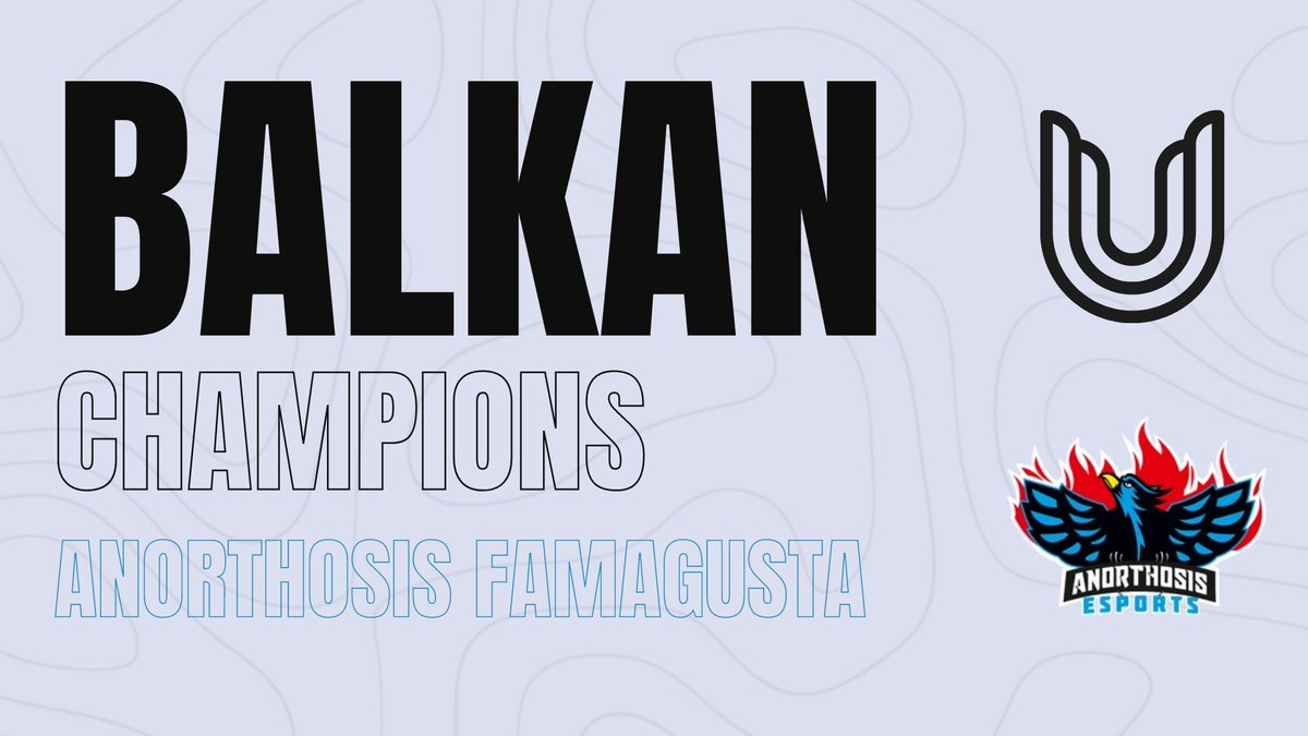 BALKAN UNITE #1 CHAMPIONS 

<a href="/anoesports/">Anorthosis Famagusta Esports</a> 🏆🏆🏆🏆🏆🏆🏆