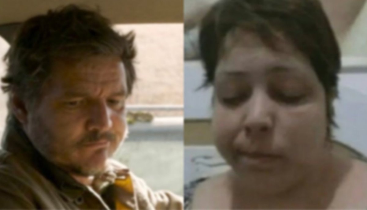 grimillerzz's tweet photo. fandom de the last of us dividido entre lésbicas e pessoas que querem da pro pedro pascal https://t.co/Fz3GoLxRtI
