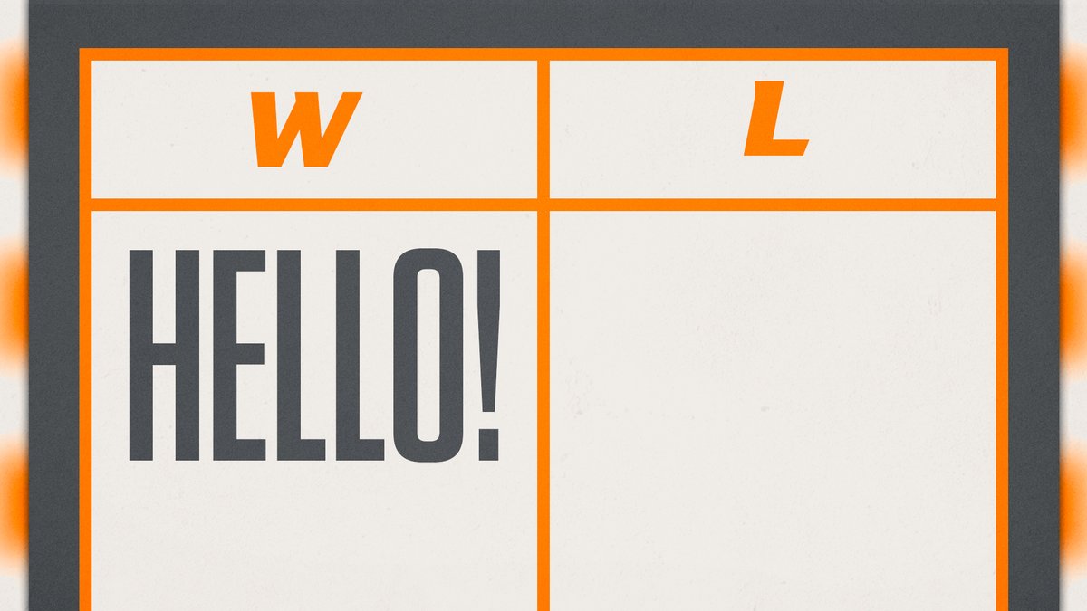 For the first time this year, the Vols say HELLO WIN COLUMN! Final ...