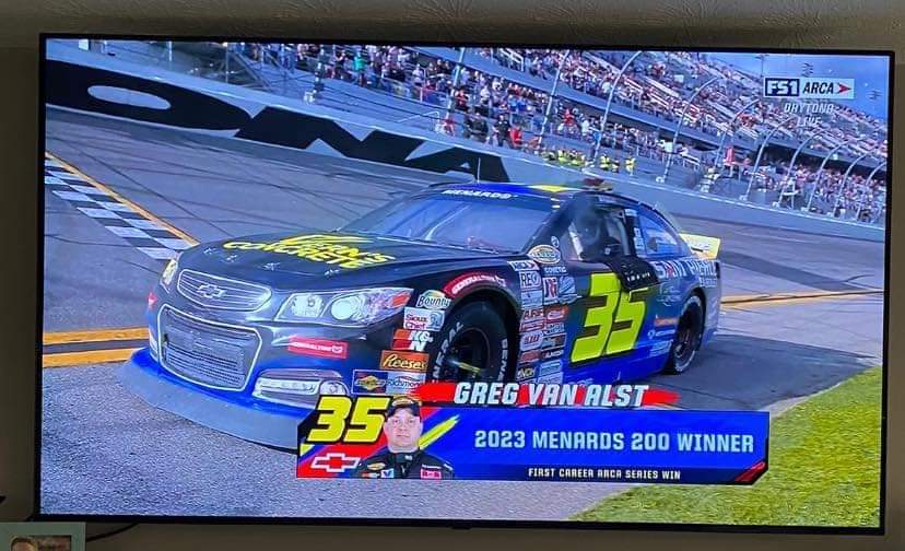 GregVanAlst35's tweet image. Fun fact... Seeing #DexcomG7 advertising all over the Daytona 500. I'm Type 1 diabetic and wear a Dexcom while racing! Let's get Dexcom on our car!