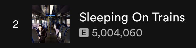 JMarriottHQ's tweet photo. You guys are absolutely insane, and well and truly smashed the 5 Million streams for Sleeping On Trains! 

A brilliant start for the start of James’ tour on Wednesday!

Keep on streaming guys 🍇 https://t.co/FEOVNgGVpn