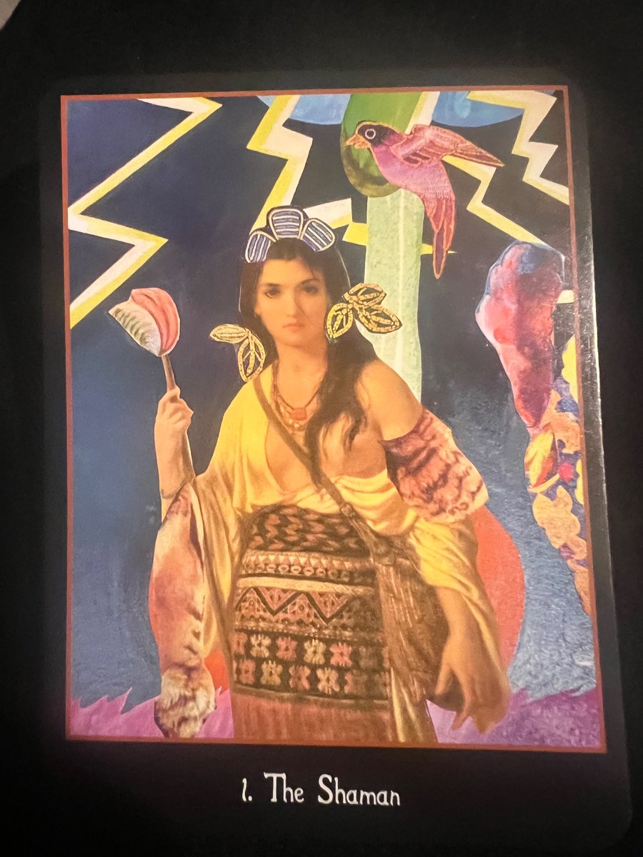 IfeanyiCOshun's tweet photo. Already on it! #Shamaness
😅♥️🙌🏾🔮💕💫 🎯💯
Here’s to our #magickal #journey, #Soultribe 🙏🏾😘🤗♥️🍀
#LoveThis #WildGoddess #oracle deck from #AmyZerner & #MonteFarber
#Imaginate1111 #spirituality #goodvibes #healing #faith #quotes #mystical #love #Goddess #God #readings #tarot https://t.co/OAkw6Qmdq9