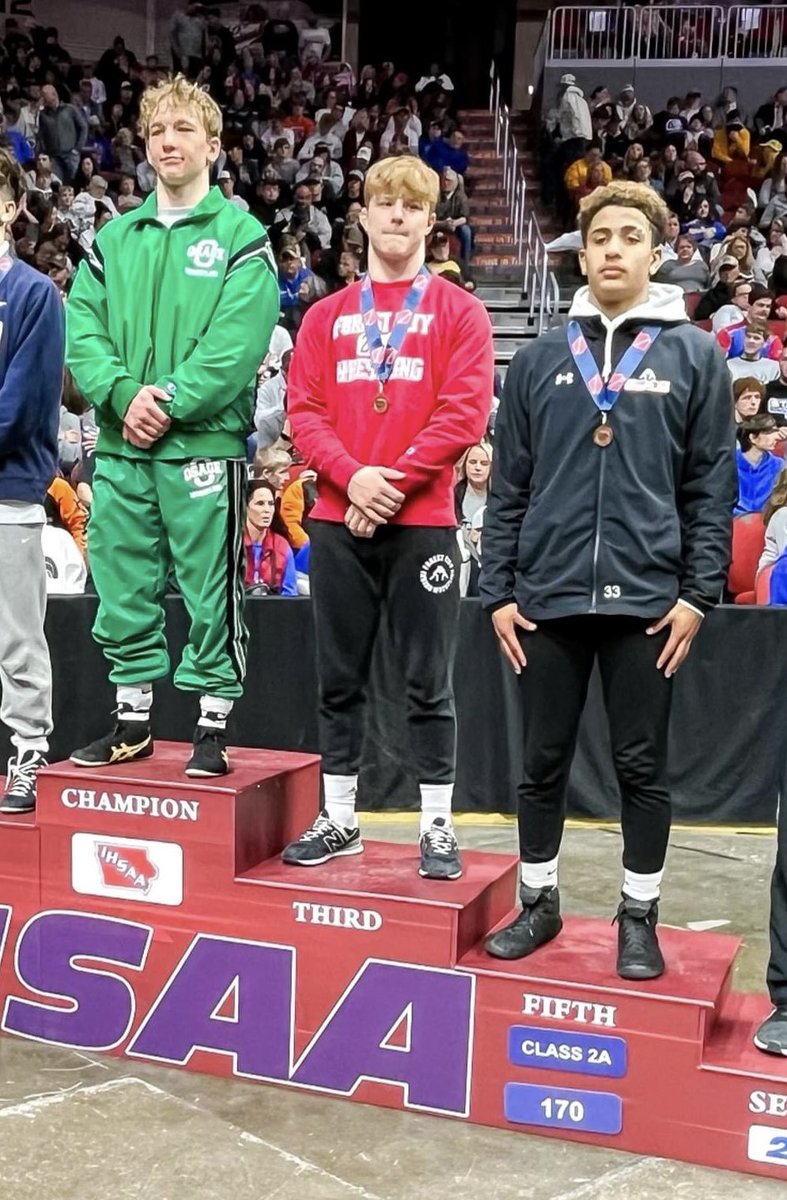 sblpride's tweet image. Great season to our Warrior Wrestlers and Coaches!  Not only great team accomplishments, but 3 Warriors making to the stand, and our coaches honored!!Congrats to Zayvion(5th), Bo(4th), and to Ty(2nd) and the rest of the crew for an outstanding season!!  #warriorproud   #dudes