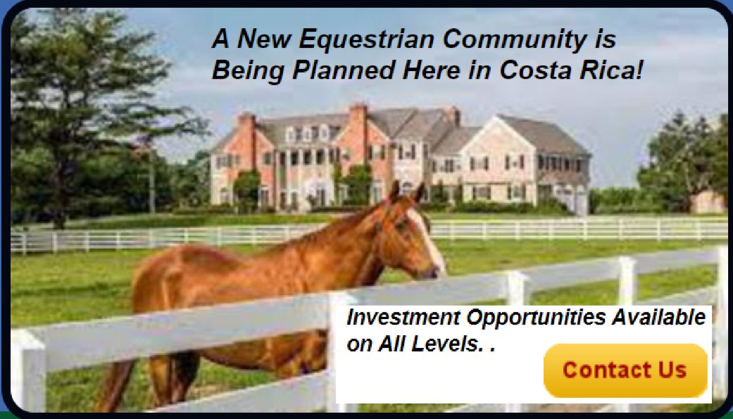 Contact us today for more information at costaricagoodnews@gmail.com
#relocation #retirement #retirementplan #retireeslife #goodnewstories #puravidalifestyle #equestrian #equestrianlife #equestriancommunity #equestriancommunitycostarica