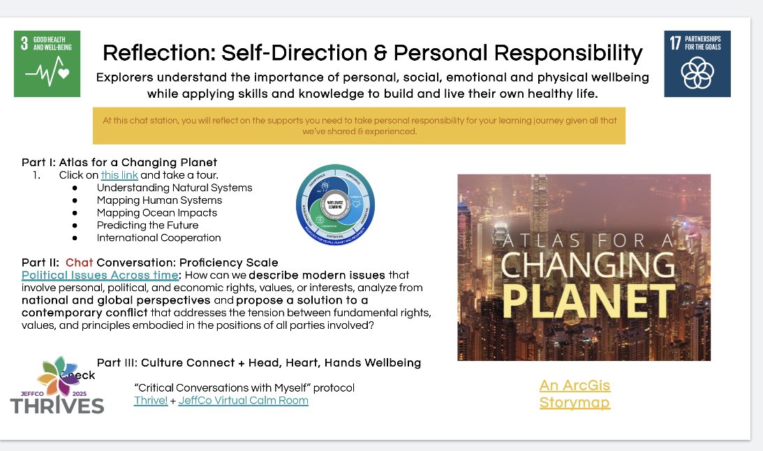 JuliaFliss's tweet photo. @romankrznaric @joshreppun @HumResPro @TEDTalks Omg! Yes! Itโs SO perfect! Weโre just finishing our study of the Age of Exploration (incldg. the 7 pillars of colonialism), have talked about the Our Childrenโs Trust case & infuse all things #ClimateAction into our learning! We are #TimeRebels! ๐ข๐๐#BeAGoodAncestor #TeachSDGs https://t.co/kl5QhrJ9AW