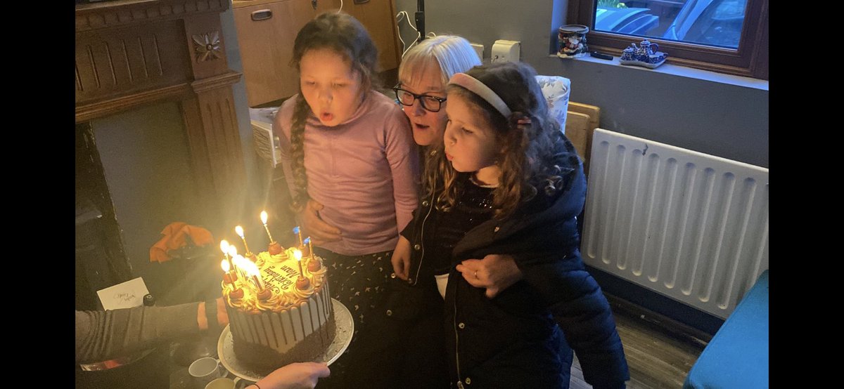 EndaPyne's tweet photo. Great to have some help blowing out my candles today https://t.co/Pu2NZkkQez