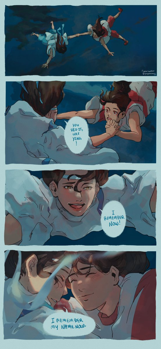 MDZS x spirited away au i am so creative (the joke is i am not) #mdzs #WangXian