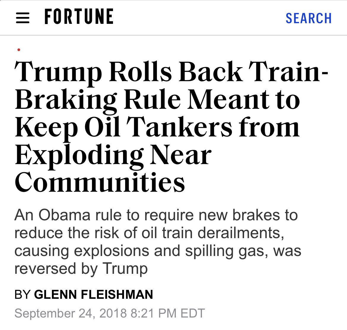 i_eat_bug's tweet image. Biden administration has undone almost ALL
Trump&apos;s policies in the first few weeks of office besides this one? Either:

A. Not see anything wrong with how Trump left it?

B. Waited for it to cause an environmental disaster so you could blame Trump?