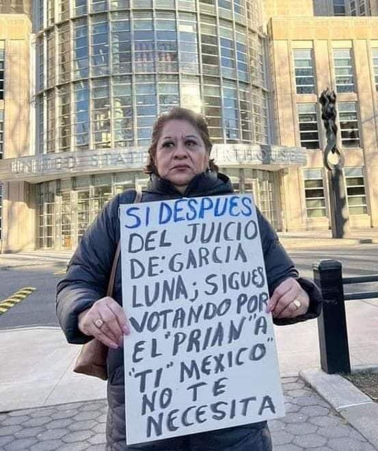 jenarovillamil's tweet photo. El mensaje final de una mexicana en Nueva York sobre el #JuicioGarcíaLuna https://t.co/72Odpn2NAs