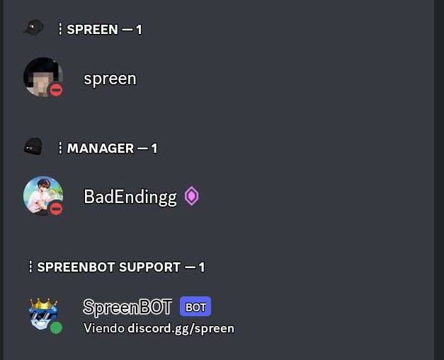 ElFinalDelMalo2's tweet photo. El hilo continúa aquí, con mayor contexto y más pruebas. Veo mucha gente desinformada, Bad si es el mánager de Spreen. Anteriormente Bad en sus perfiles lo decía pero lo quito hace tiempo, en Discord permanece con ese cargo.
https://t.co/W5B0neO3Va https://t.co/BHerk3YuLw