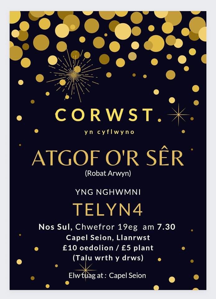 TELYN43's tweet photo. Diolch yn fawr @CoRwst am y gwahoddiad i berfformio yn eich cyngerdd heno yn Llanrwst, da ni’n mwyhau gymaint cyd chwarae! A braf cael chwarae darnau newydd eto! Mae’r repertoire yn tyfu! 

👉 Ar gael i wneud cyngerddau cofiwch 👍   #telyn4 (telyna) #ffrinidau https://t.co/yV8DoKTJg8