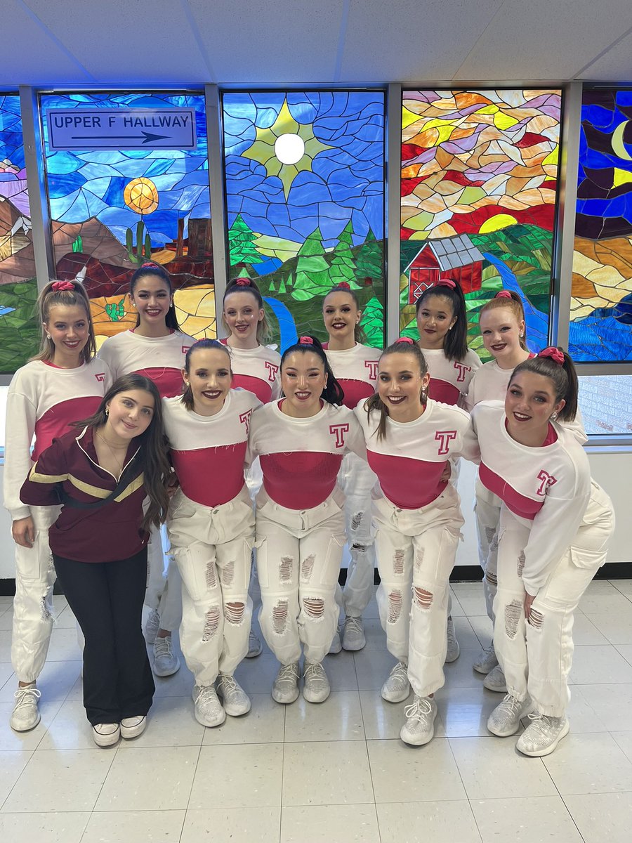 TurpinSpartans's tweet photo. Our dance team competed at Batesville High School today! It’s their last gear up before they head to Orlando, Florida for nationals! #WinTheDay https://t.co/0cJwNjf0SL