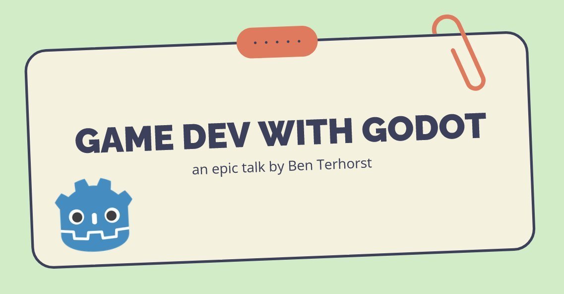TOMORROW (MONDAY)
2PM
DIGITAL HUMANITIES ROOM - FOOD SCI BUILDING

Our resident gamedev Ben will be giving an introduction to the Godot engine! This is an UNMISSABLE talk for anyone interested in game development...