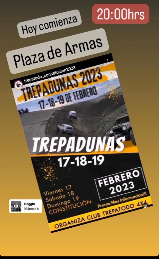 JuanUrza1's tweet photo. ⁦@Maisa_Rojas⁩ ⁦@MMAChile⁩ ⁦@MMAmaule⁩ ⁦@faperez71⁩ ⁦@IMCONSTITUCION⁩ ⁦@TVCONTIVISION⁩ ⁦@contivisionnoti⁩ https://t.co/Jh5MtOLYvC