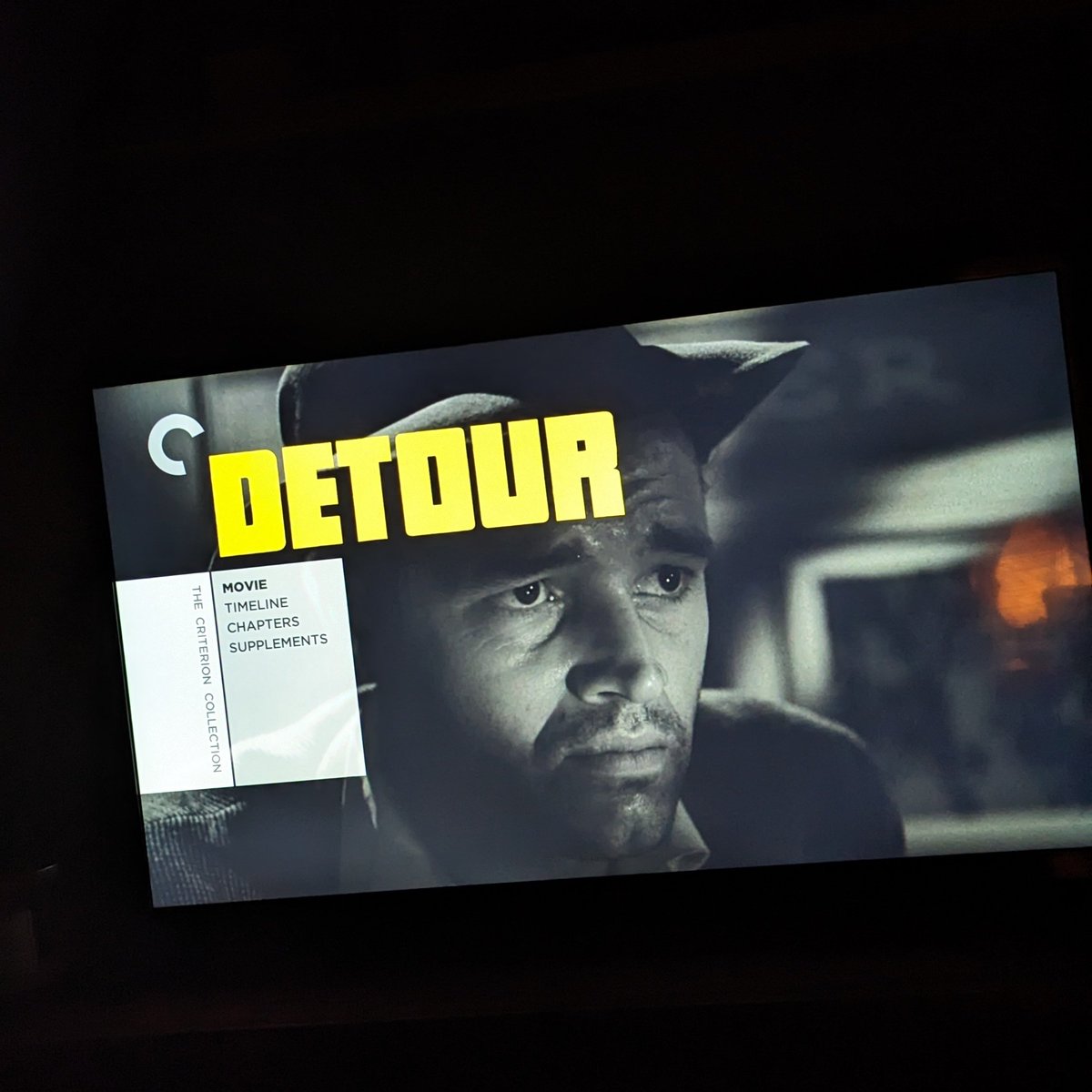 Th3PurpleDon's tweet photo. #NowWatching...
#Detour (1945) dir. #EdgarGUlmer
Starring #TomNeal #AnnSavage #ClaudiaDrake
#PovertyRow #FilmNoir #OldHollywood https://t.co/Mx5E4IkRcf