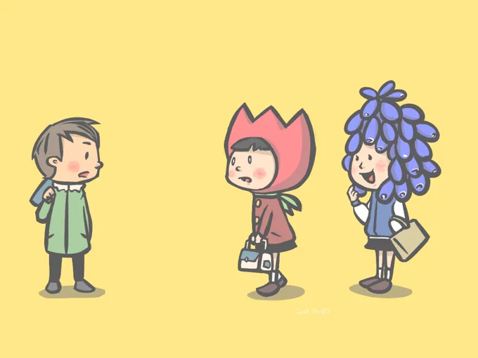 1月⑨ 1/30 31+おまけ #先月描いた絵を晒そう #illustration #絵柄が好みって人がいたらいいなぁ