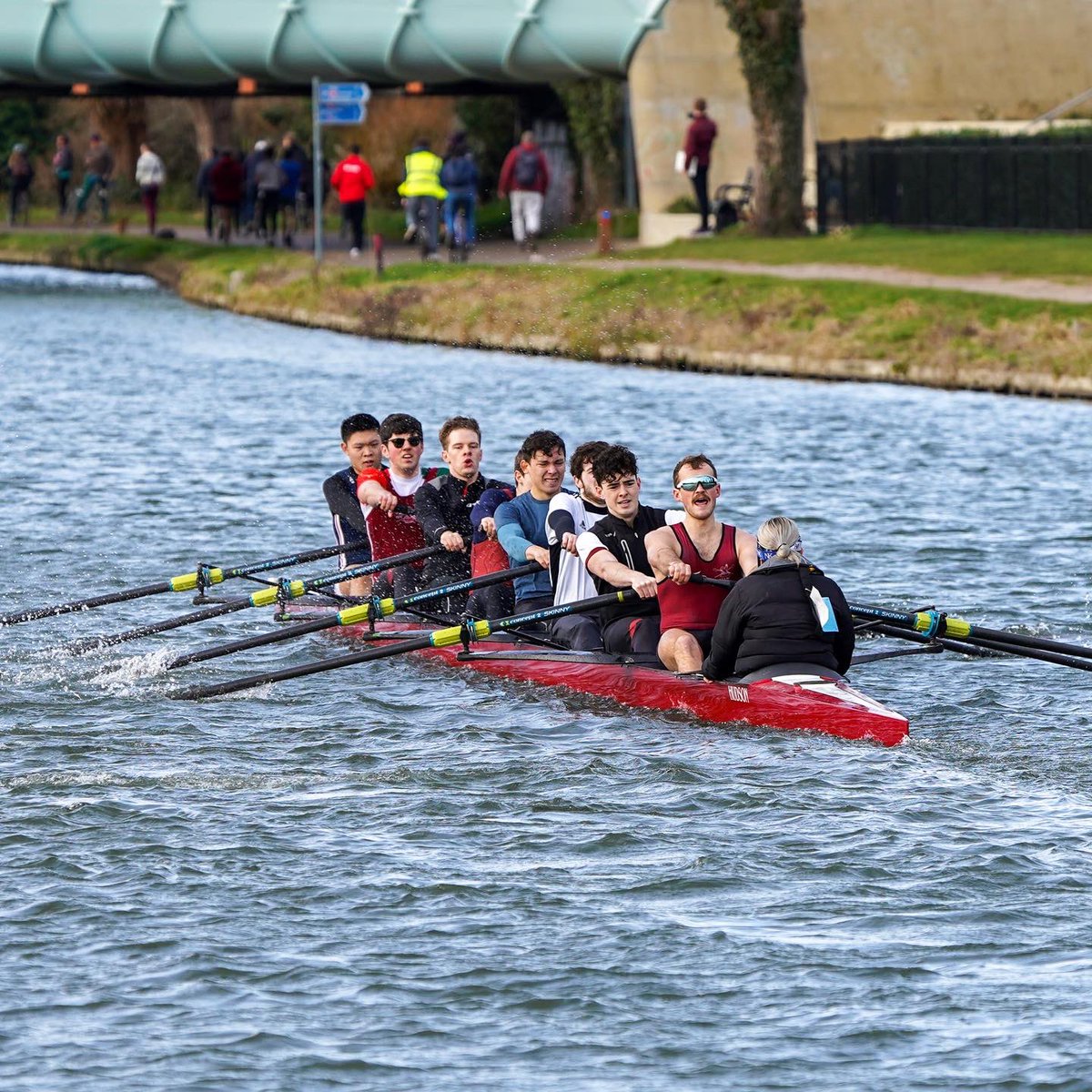 Pembroke Regatta 2023!

On Saturday, Corpus M1, W1, M2 and W2 all took part in Pembroke Regatta - our last race before Bumps.  Everyone gave it their all and put on a really strong showing for Corpus!