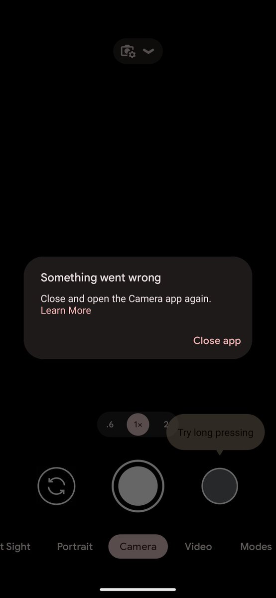 Sqweegan14's tweet image. @GooglePixelFC @Google pushed a system update to my #pixel5 and my cameras stopped working.  I have tried all the recommended fixes camera still doesn't work.  Took it to Verizon store they tried all the same things and then told me it was a #googleproblem