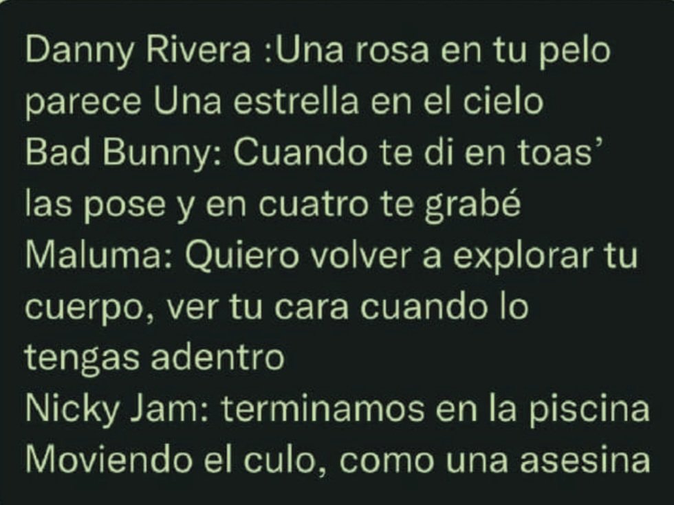monicacorrales's tweet photo. La involución musical. https://t.co/I2oLEvsERI