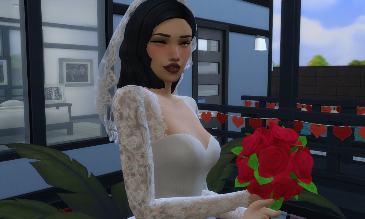 evacapdevila24's tweet photo. Para quien no haya visto las fotos de rebeca vestida de novia 😍♥️🥰 #rebecalaprincesaprometida #TheSims4 #TheSims #Sims4 #simscommunity #thesimscommunity #simswedding #sims #ShowUsYourSims https://t.co/EPFIEoGKyB
