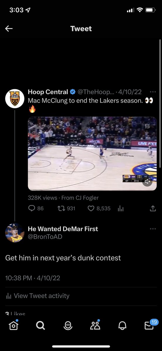 LakersFilm's tweet photo. I was cookin https://t.co/APH5KxwQBL