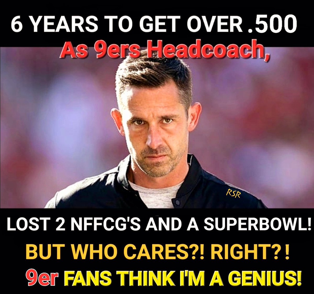 RAMILIASPORTS's tweet photo. @grantcohn @49ers Incompetent Kyle at his finest..God Bless him! https://t.co/41y2GBq1YJ
