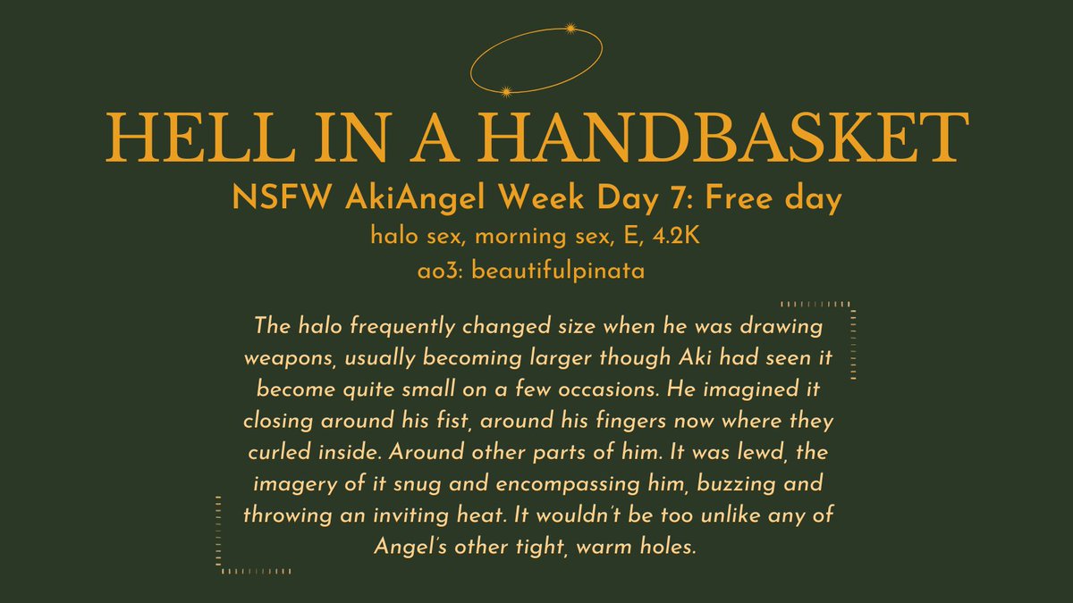 BeautifulPinata's tweet photo. Free day for #NSFWAkiAngelWeek !
Aki has a late night revelation about the usefulness of a halo ๐
https://t.co/qEytlhWhpD
Thanks for organizing, @nsfwakiangel ! https://t.co/DLmWhpE5fz