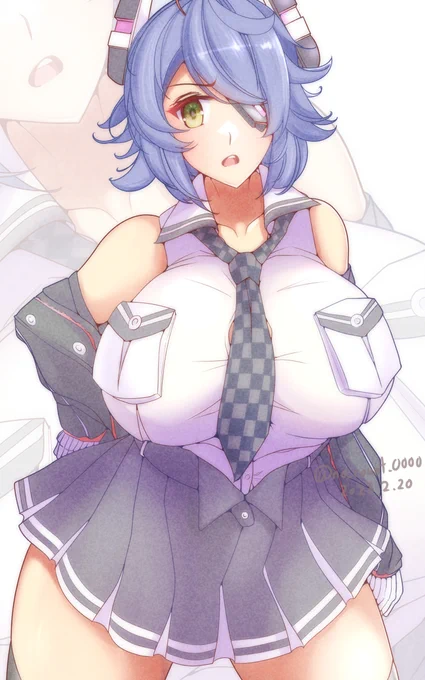 天龍ちゃんおっぱいでかいからすき#艦これ 2023.2.20 完成 