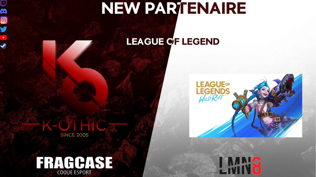 Bonsoir,
Notre section WildRift recherche des scrims régulier, élo émeraude diament.
Si vous êtes intéressés nos DM sont open :D

#lolwildrift #leagueoflegends #lolmobile #lolesport #eSports #RT