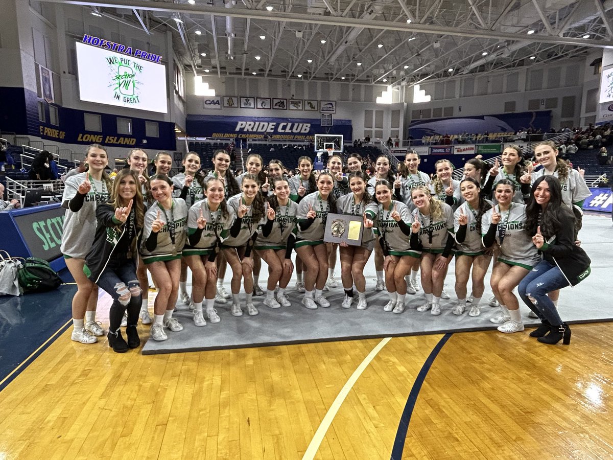 Nassau County Champions! The girls will defend their State Championship in Binghamton! You girls rock!