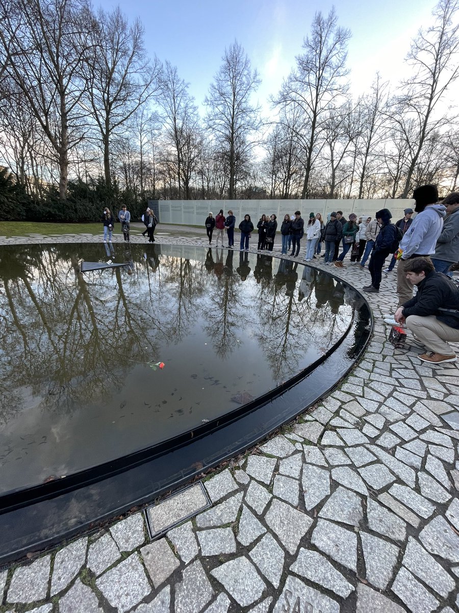 Meyerlistic's tweet photo. Today in Berlin we were reminded us why it’s imperative for us to respect the life and human dignity of all people - regardless of their ethnicity or their positional power in society based on their age, color, identity or religion #westerneurope23 #alllifeissacred #loveneighbor https://t.co/3t4Mf7wjh7