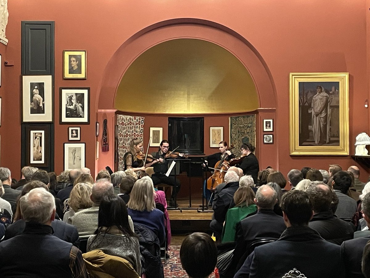 A hugely enjoyable concert from the Alkyona Quartet at <a href="/LeightonHouse_/">Leighton House and Sambourne House</a> last month - this Wednesday 22nd we welcome Madeleine Pickering and Kumi Matsuo, thanks to the support of <a href="/MakingMusic_UK/">Making Music UK</a> and also <a href="/MusicWandsworth/">Wandsworth Music</a> 2022 winner Mia. Don’t miss it! kcmusic.org.uk/concerts/22nd-…