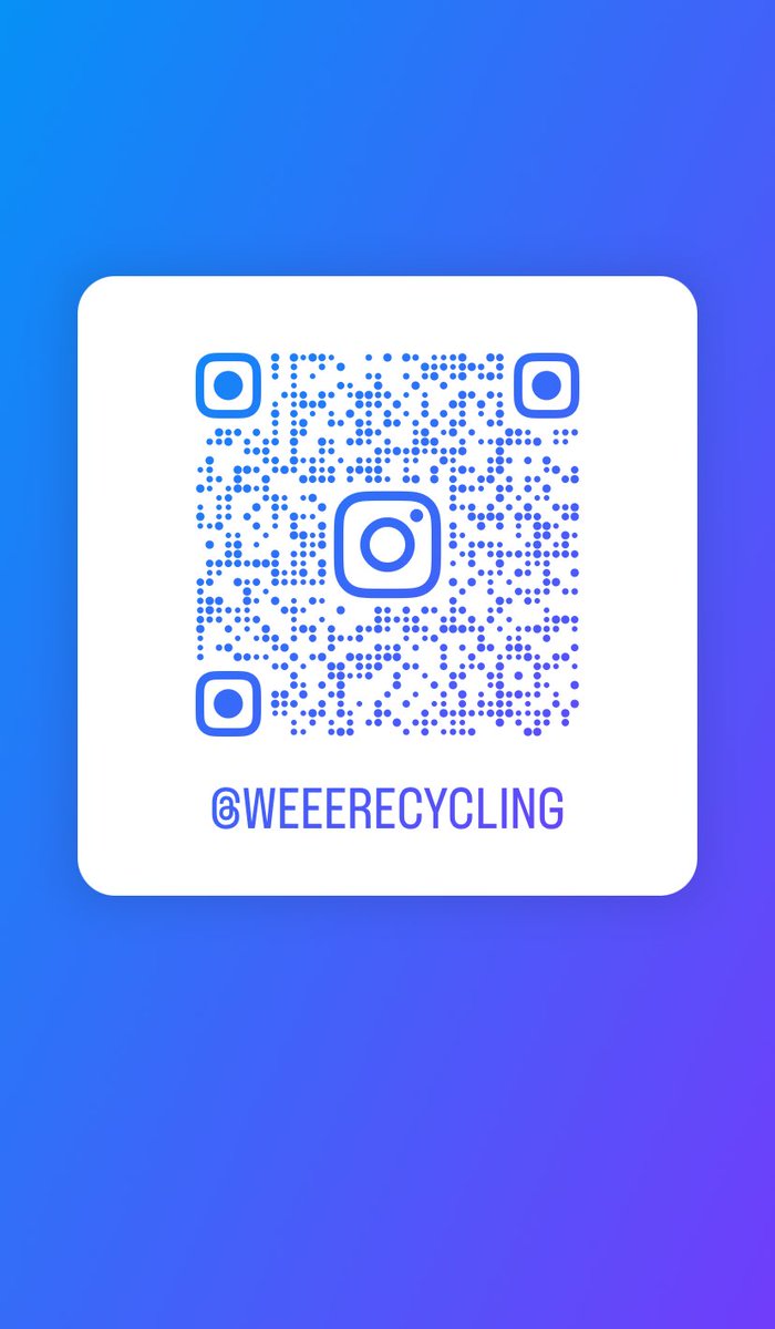 WeeeRecycling's tweet photo. Follow us Instagram  https://t.co/9wSm4H8Ape https://t.co/XoefYxEfL2