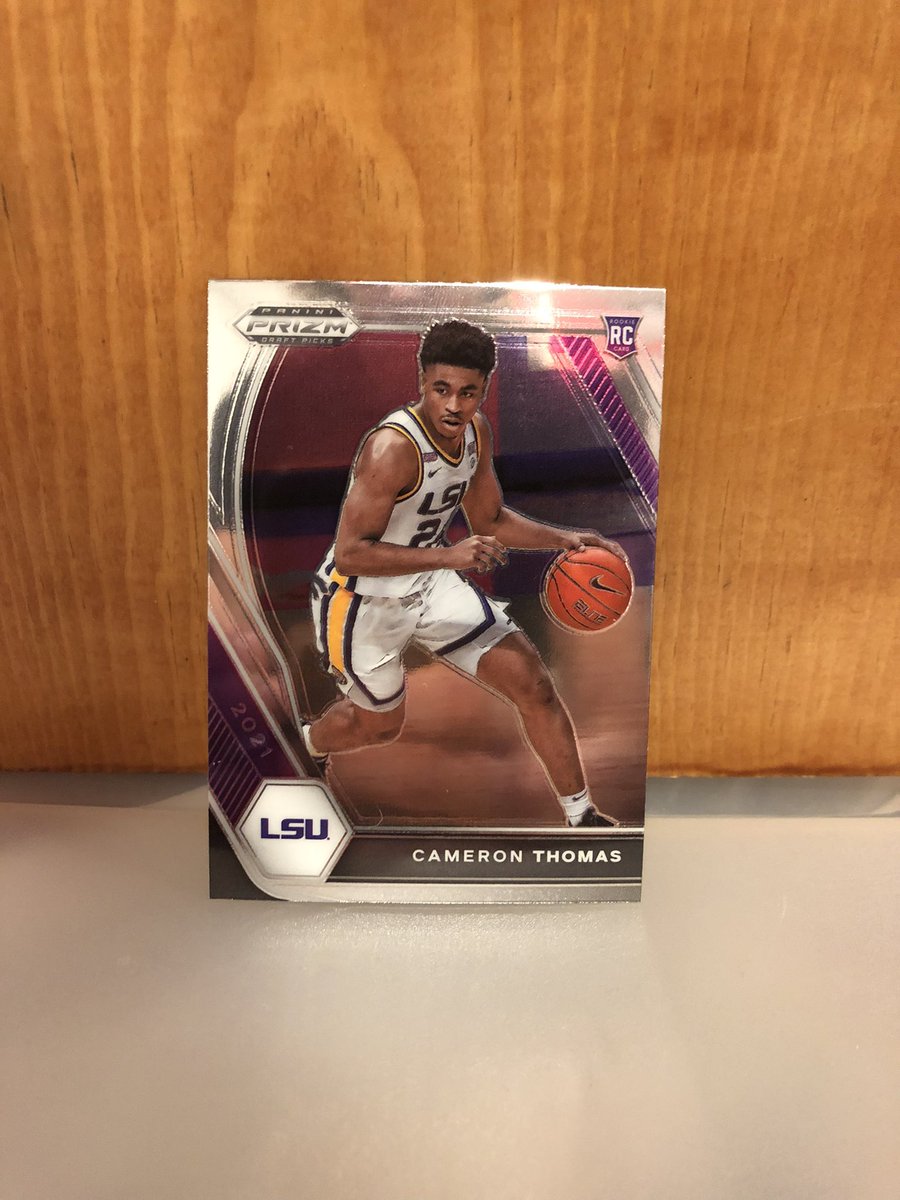 Can anyone tell me what a Prism Cameron Thomas rookie card is going for these days? <a href="/CardPurchaser/">Card Purchaser</a>