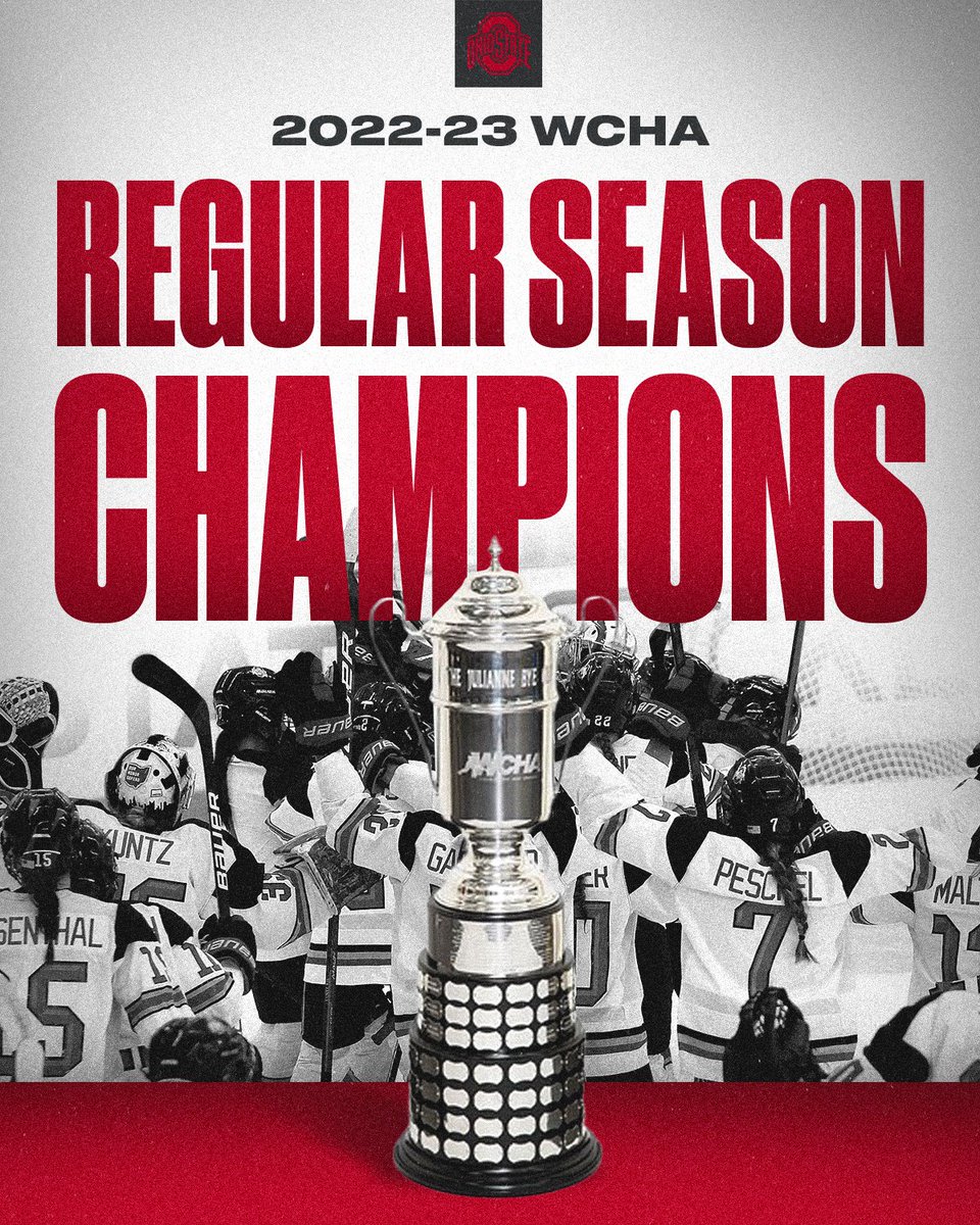 For the first time in program history...

🏆 𝐖𝐂𝐇𝐀 𝐑𝐞𝐠𝐮𝐥𝐚𝐫 𝐒𝐞𝐚𝐬𝐨𝐧 𝐂𝐡𝐚𝐦𝐩𝐢𝐨𝐧𝐬🏆 

#GoBucks