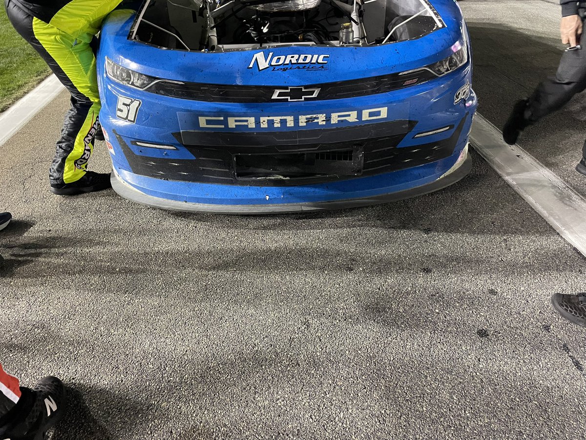 JCR_Clements51's tweet photo. @XfinityRacing Race 1 of 33 is officially complete & the ‘23 season has started! @JClements51 brings the #AllSouthElectric #OneStop @TeamChevy to the 🏁 🏁 nice & clean & P17
#FastFact
Fastest laps run ➡️ 7
Tied for most w/ the 98 & 78 #SneakyFast
@DAYTONA
#NASCAR75 https://t.co/QWIf9aXVMM