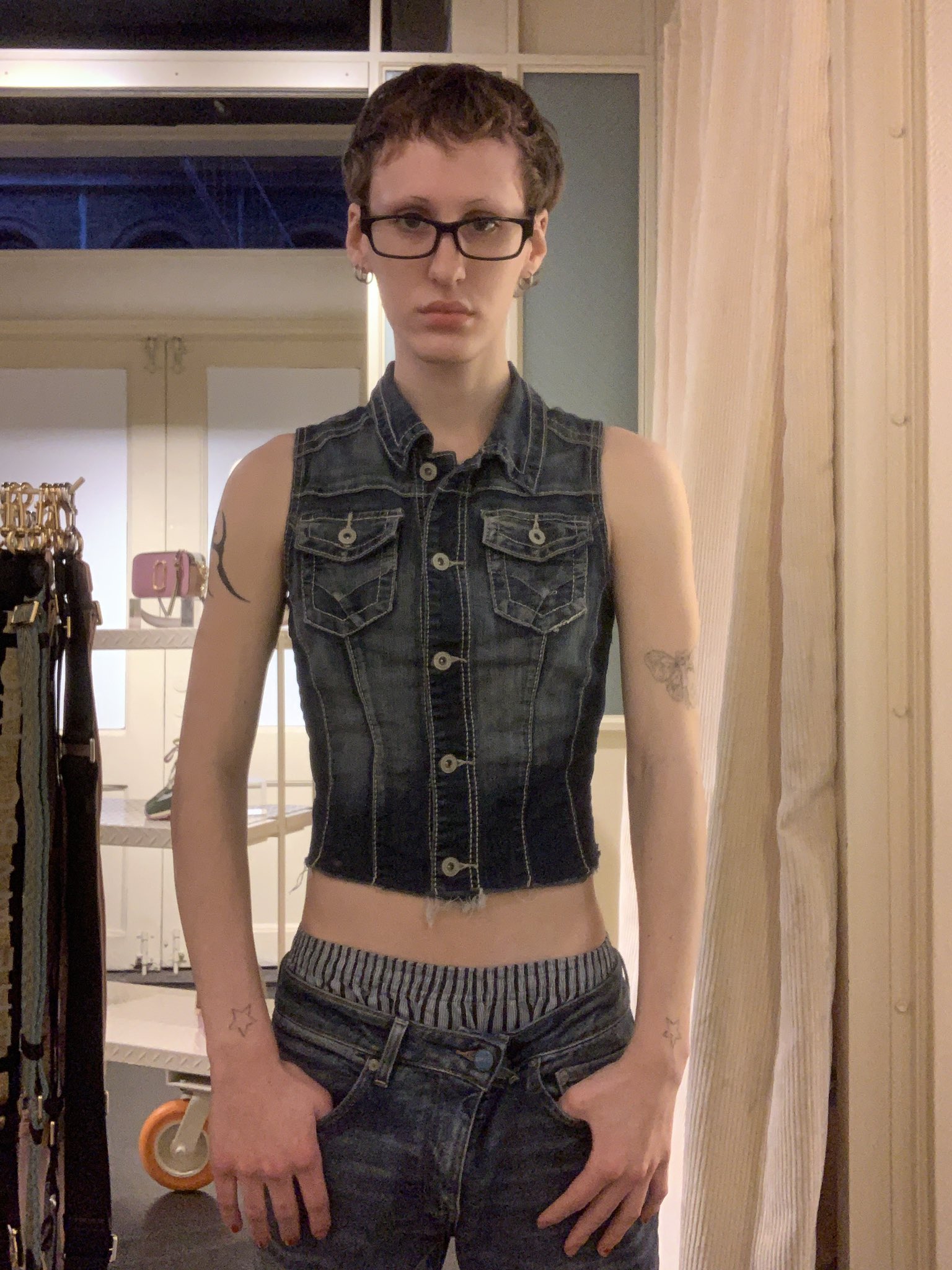 BLIZZY on Twitter: "got misgendered at work but the look was just too