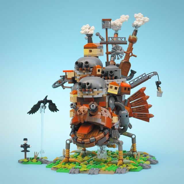 LorenzRutgerss1's tweet photo. Howl's Moving Castle.
The builder: Marcin Otręba
#LEGO #legomoc #anime #ghibli #legofan #legofandom https://t.co/1S7A9WtU4f