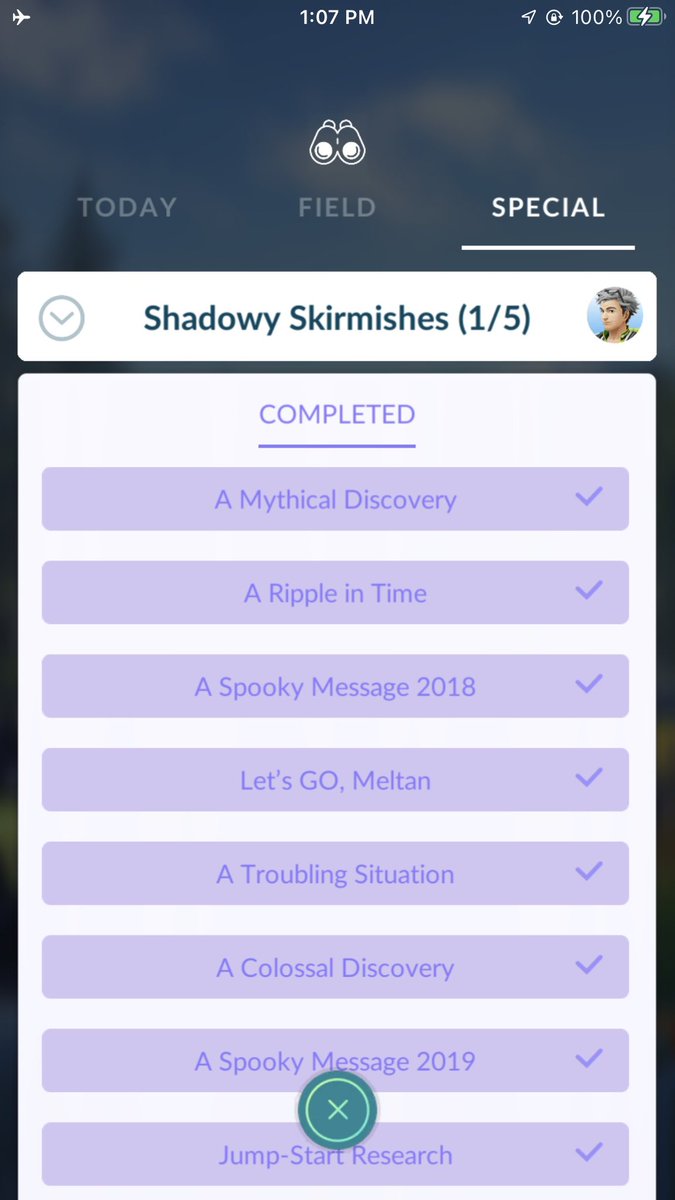 SirrJamess's tweet photo. @NianticHelp @NianticHelp How come my special research is not showing up?? I don’t have any Go tour Hoenn research at all?? None of the collection research… nothing. https://t.co/mO80ocmuO5