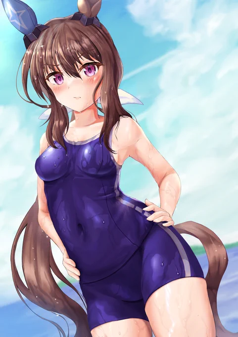 太ももは太く描きがち。#太ももは太いから太ももっていうんだよ 