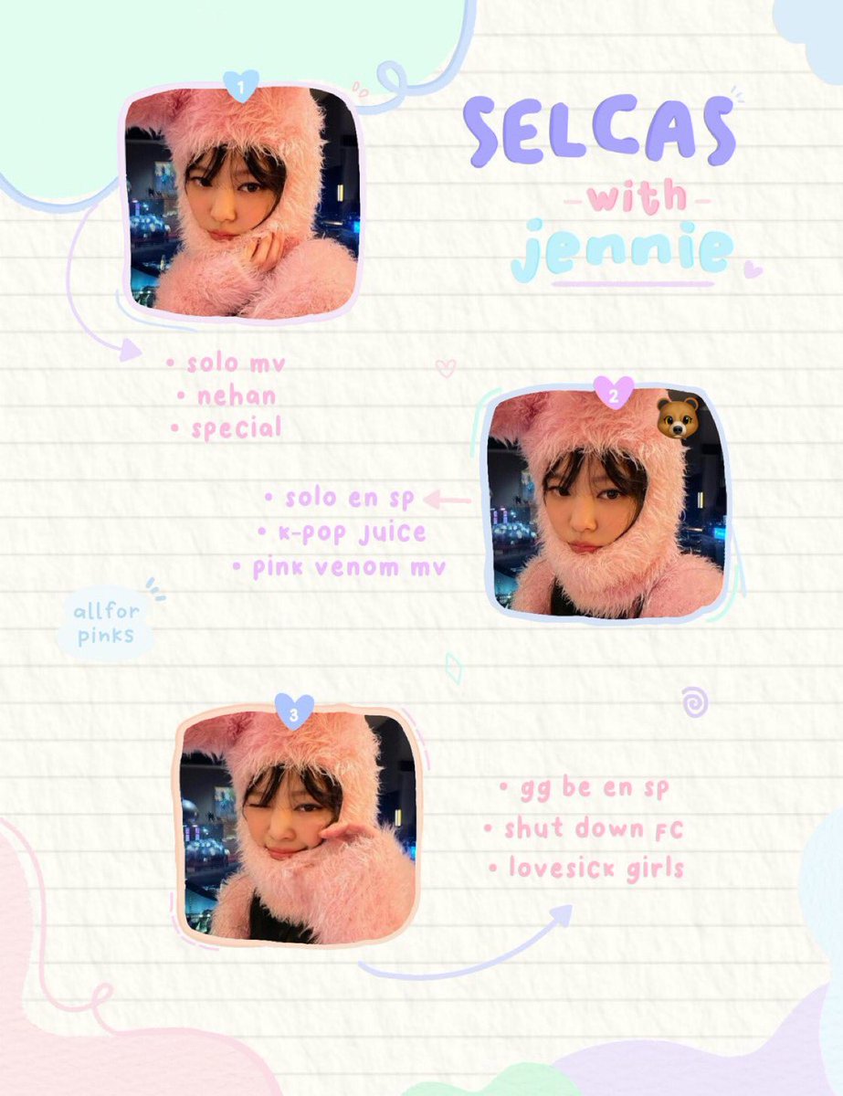 gcfjeonz's tweet photo. (★) selcas with Jennie! 🐻

by:@aIlforpink https://t.co/r6apOFzBL8