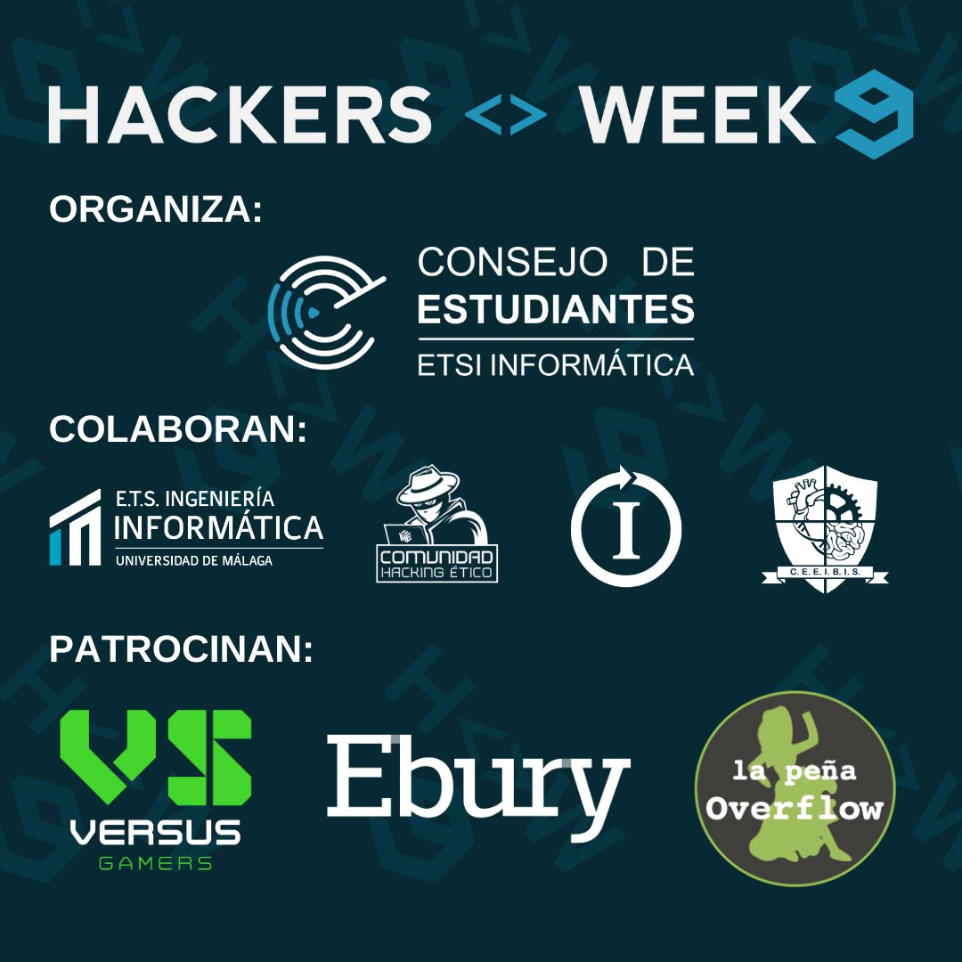 Una vez más, agradecemos a los patrocinadores y colaboradores por hacer esto posible.

¡Nos vemos mañana!

#HW9