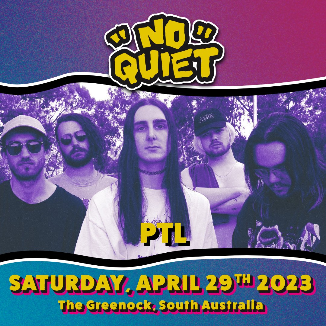 ptlaus's tweet photo. We are playing at "NO" QUIET FEST 2023!
Get ya tickets now! https://t.co/DnF8LX1966