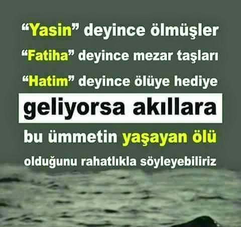 Allah rahmet etsin bize