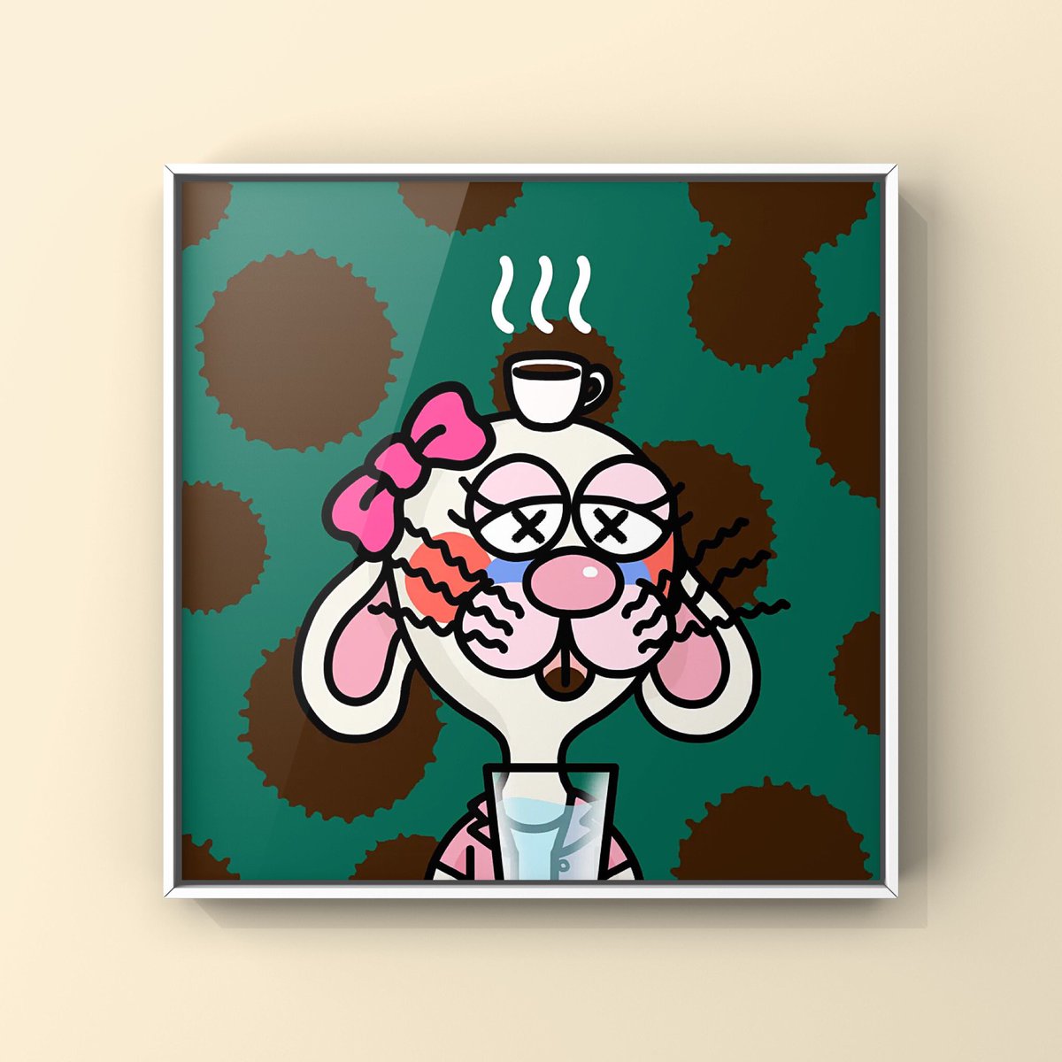 Gm #NFTcommunity
#nft #nfts #TwitFi 

World needs caffeine!
Let's start the new week❤️‍🔥

#Espresso 
Available now 0.005 Polygon
Link in reply👇